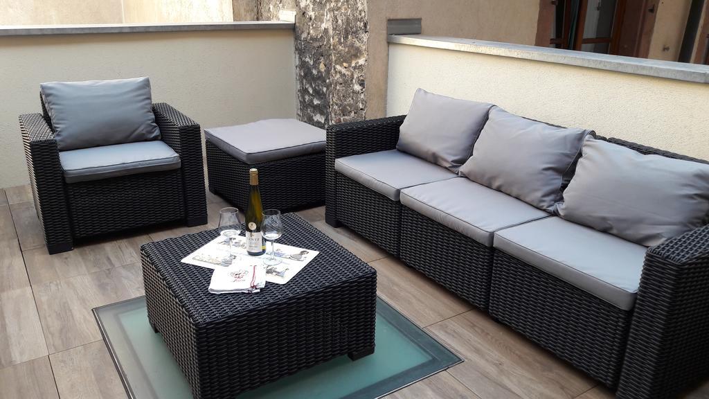 Appartement avec terrasse BARTHOLDI Colmar Extérieur photo
